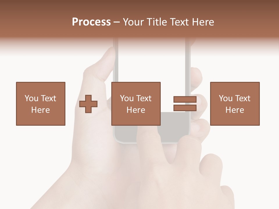 Wireless Closeup Portable PowerPoint Template