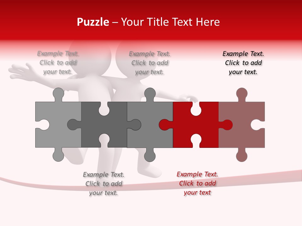 Abstract Competition Tension PowerPoint Template