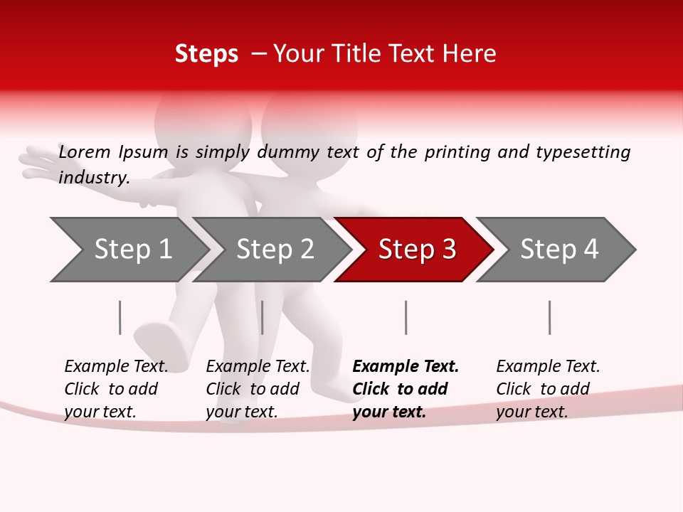 Abstract Competition Tension PowerPoint Template