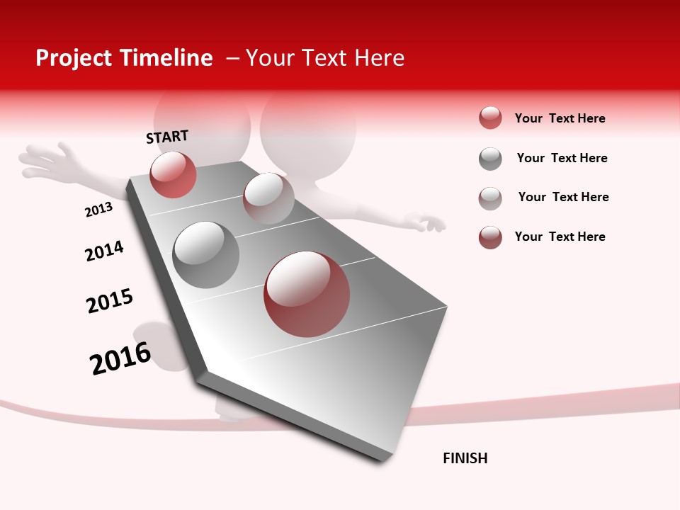 Abstract Competition Tension PowerPoint Template