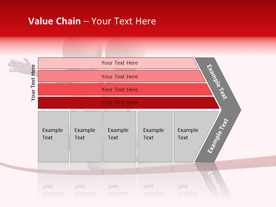 Abstract Competition Tension PowerPoint Template