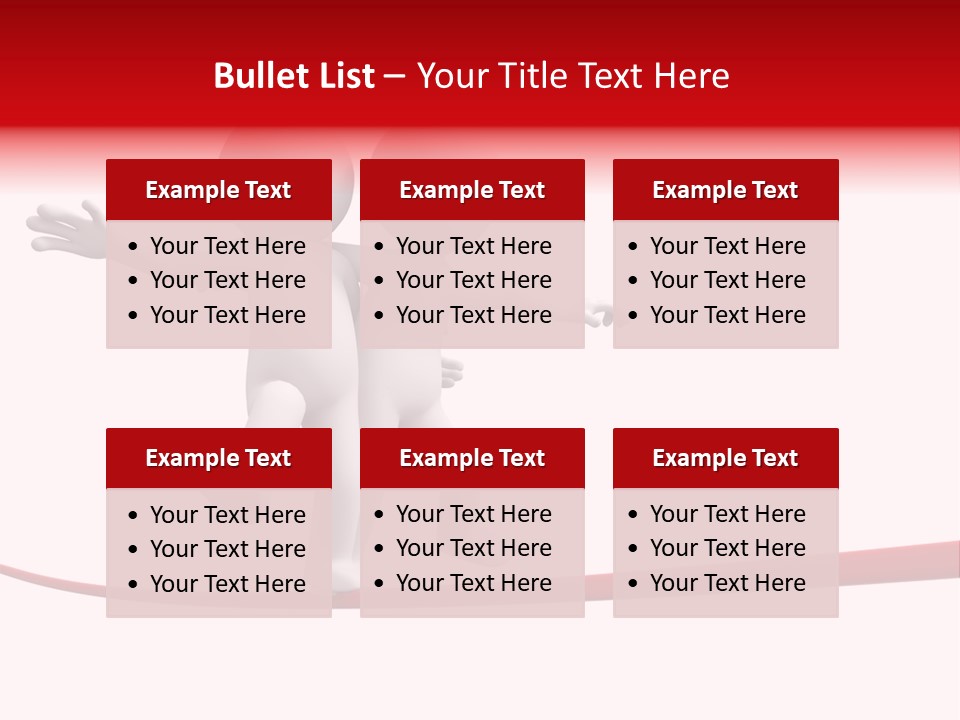 Abstract Competition Tension PowerPoint Template