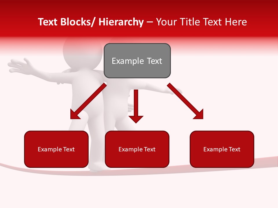 Abstract Competition Tension PowerPoint Template