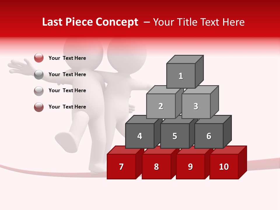 Abstract Competition Tension PowerPoint Template