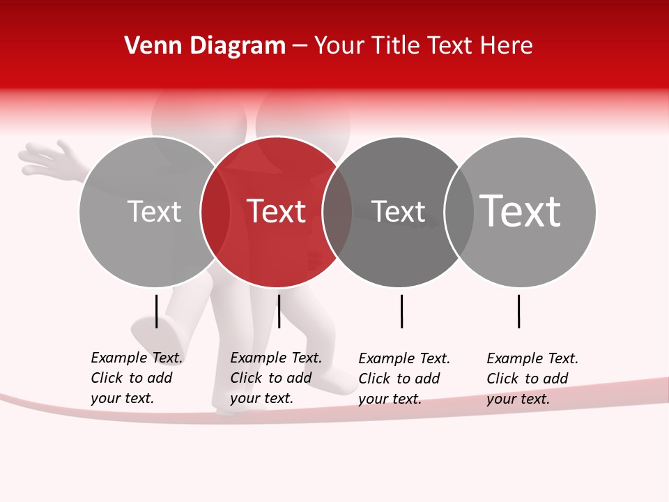 Abstract Competition Tension PowerPoint Template
