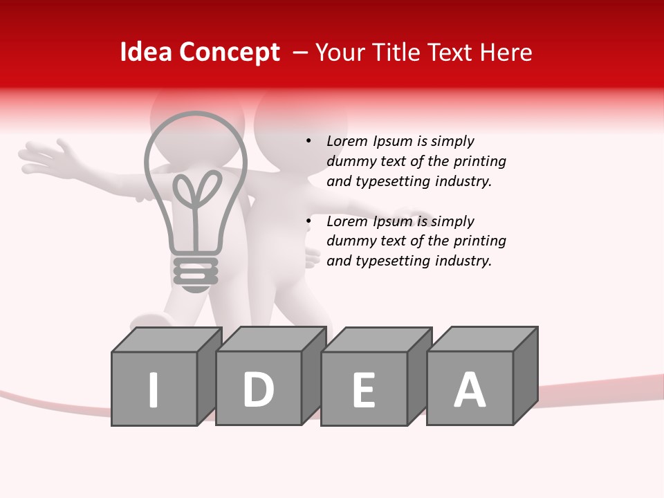 Abstract Competition Tension PowerPoint Template