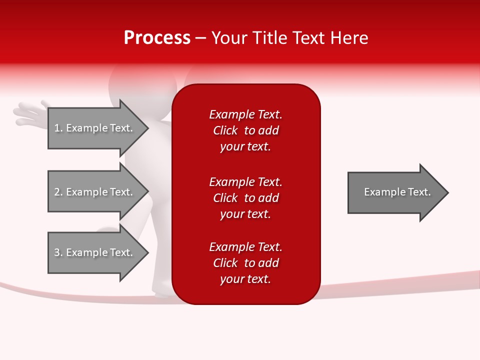 Abstract Competition Tension PowerPoint Template
