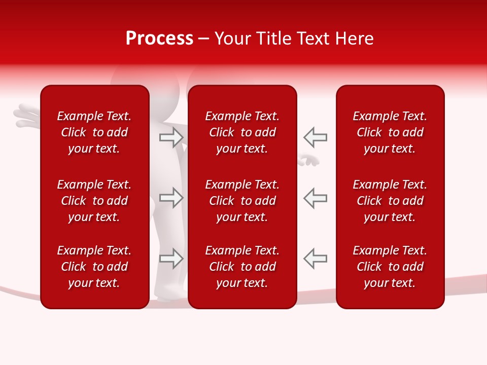Abstract Competition Tension PowerPoint Template