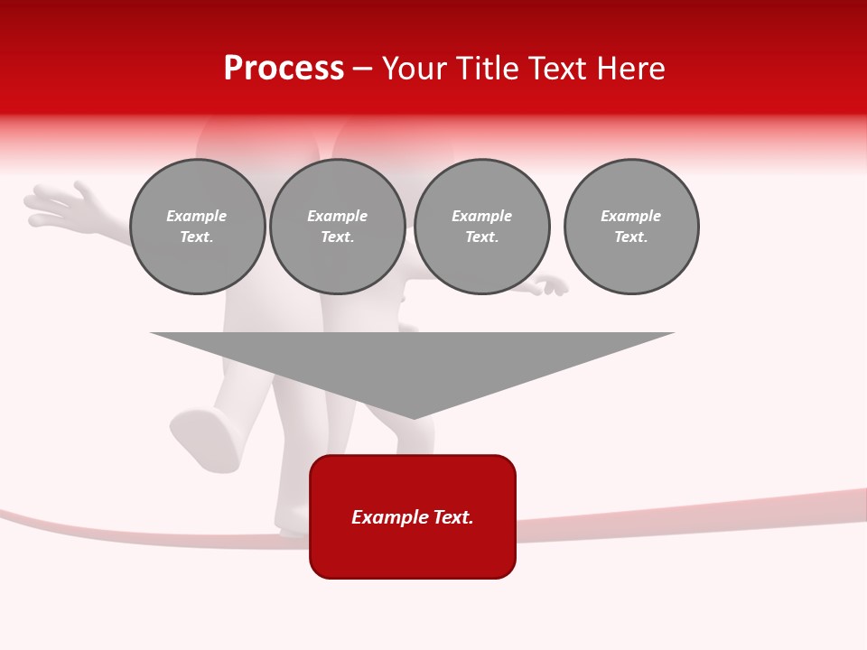 Abstract Competition Tension PowerPoint Template