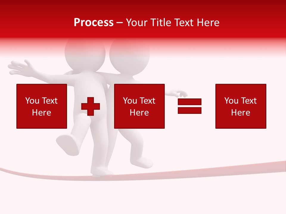 Abstract Competition Tension PowerPoint Template