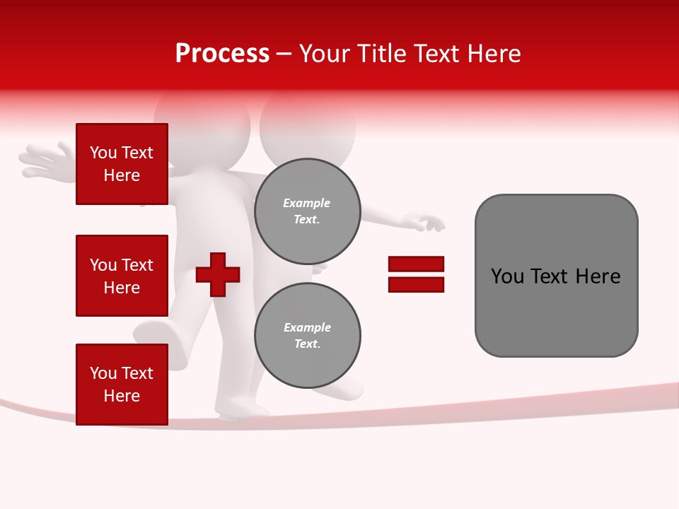 Abstract Competition Tension PowerPoint Template