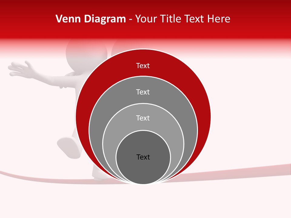 Abstract Competition Tension PowerPoint Template