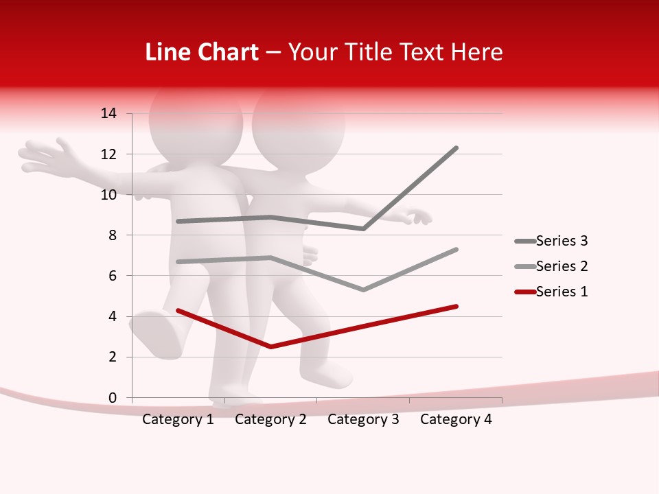 Abstract Competition Tension PowerPoint Template