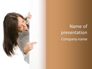 Worker Business Text PowerPoint Template