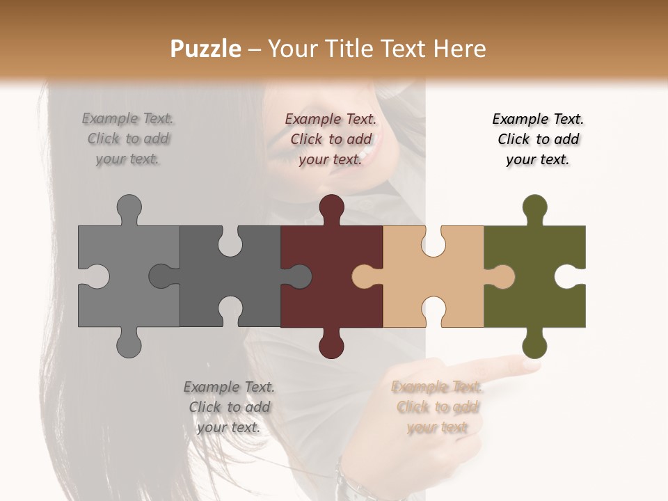 Worker Business Text PowerPoint Template