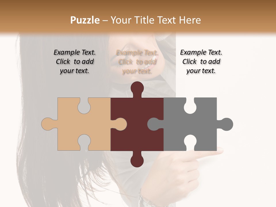 Worker Business Text PowerPoint Template