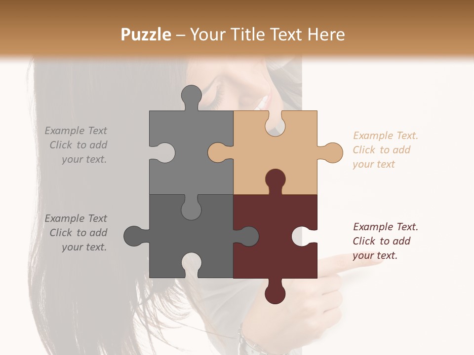 Worker Business Text PowerPoint Template