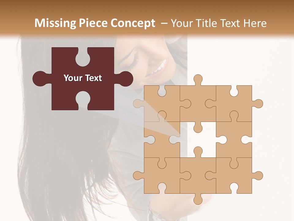 Worker Business Text PowerPoint Template