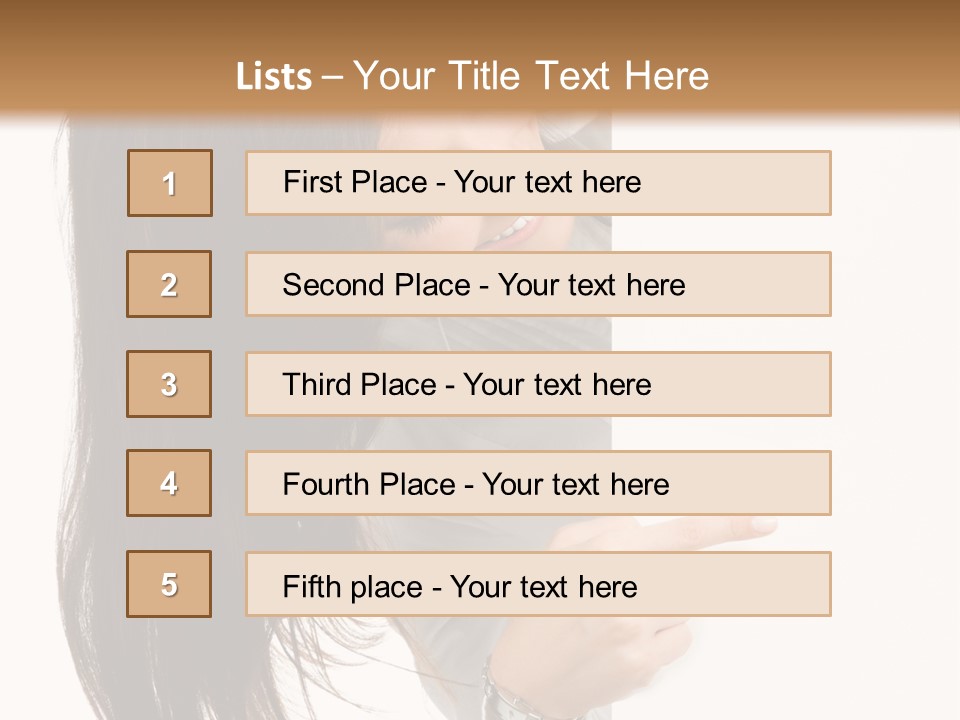 Worker Business Text PowerPoint Template