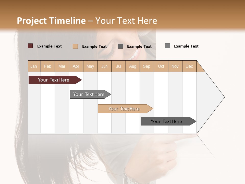 Worker Business Text PowerPoint Template