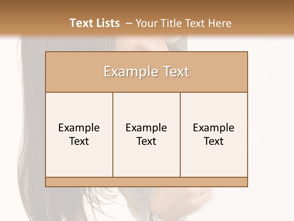Worker Business Text PowerPoint Template
