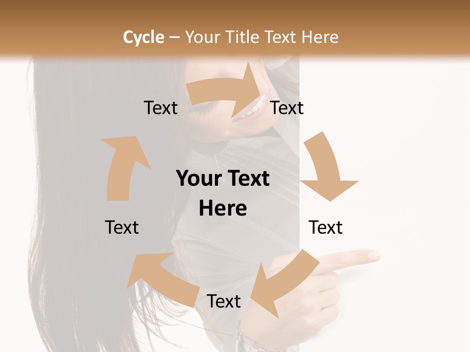 Worker Business Text PowerPoint Template