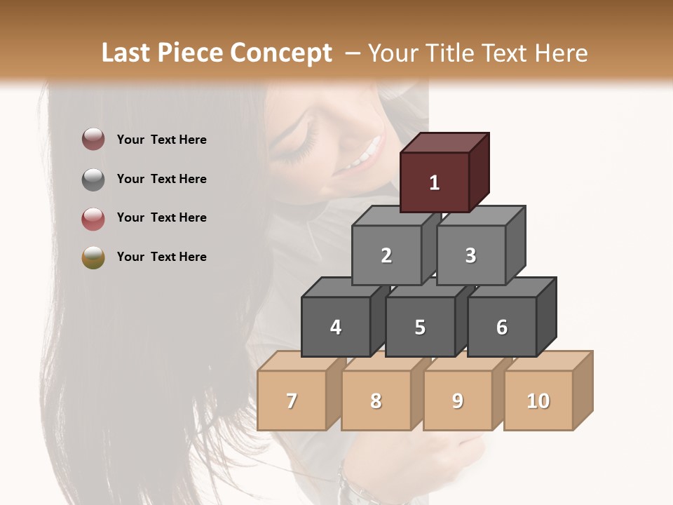 Worker Business Text PowerPoint Template