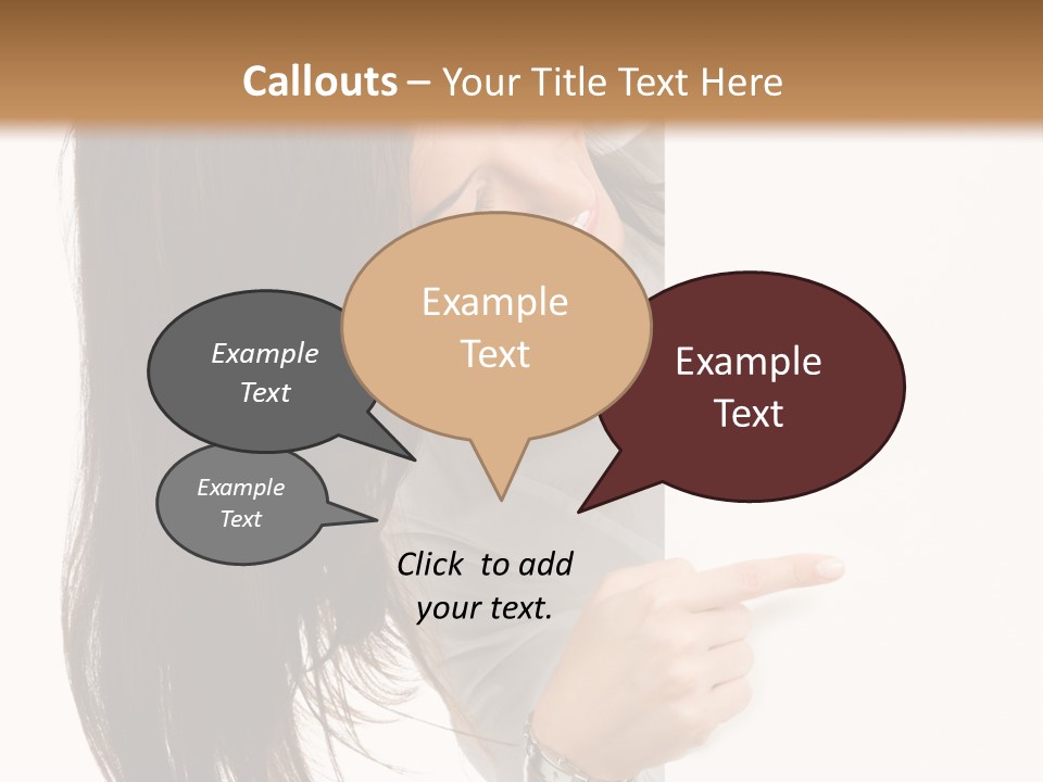 Worker Business Text PowerPoint Template