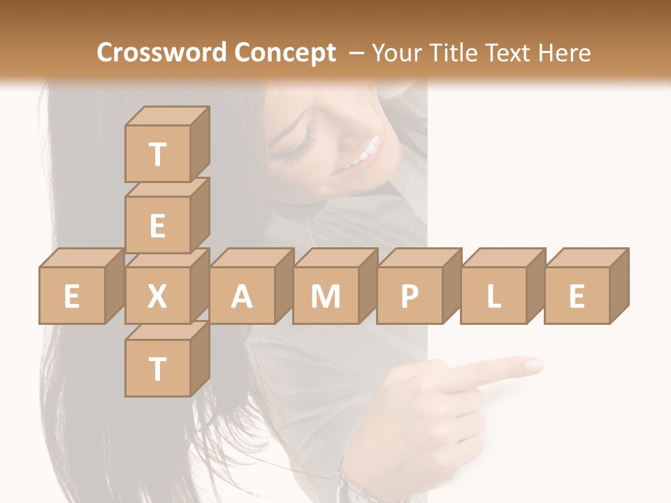 Worker Business Text PowerPoint Template