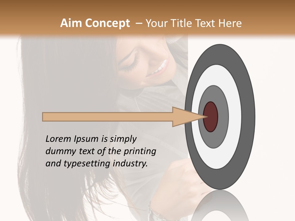 Worker Business Text PowerPoint Template