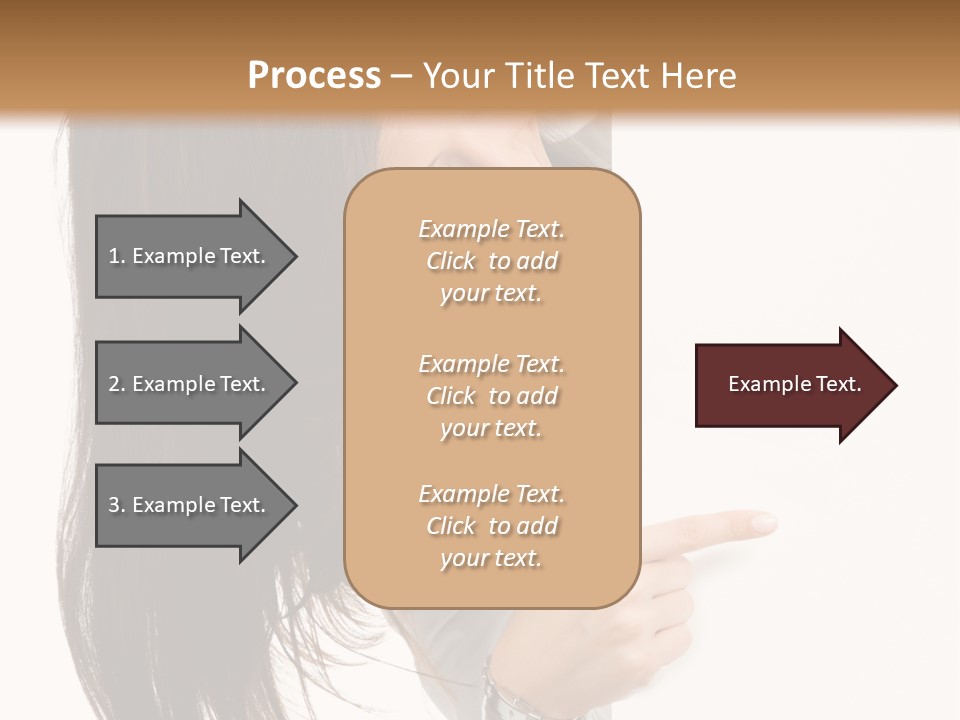 Worker Business Text PowerPoint Template