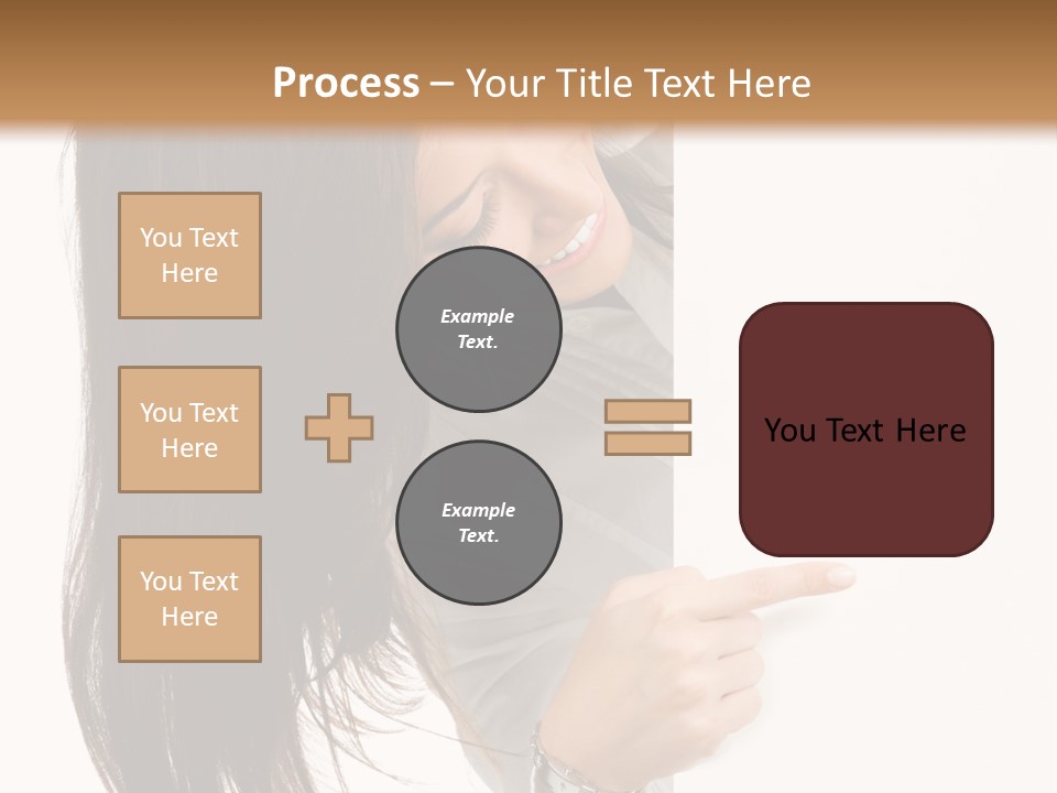 Worker Business Text PowerPoint Template