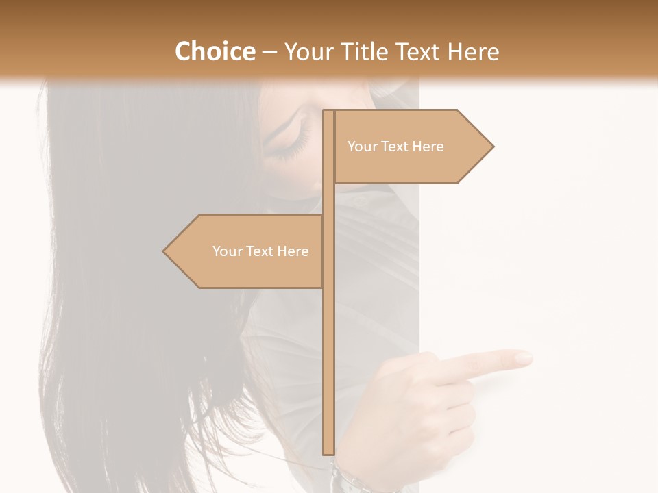 Worker Business Text PowerPoint Template