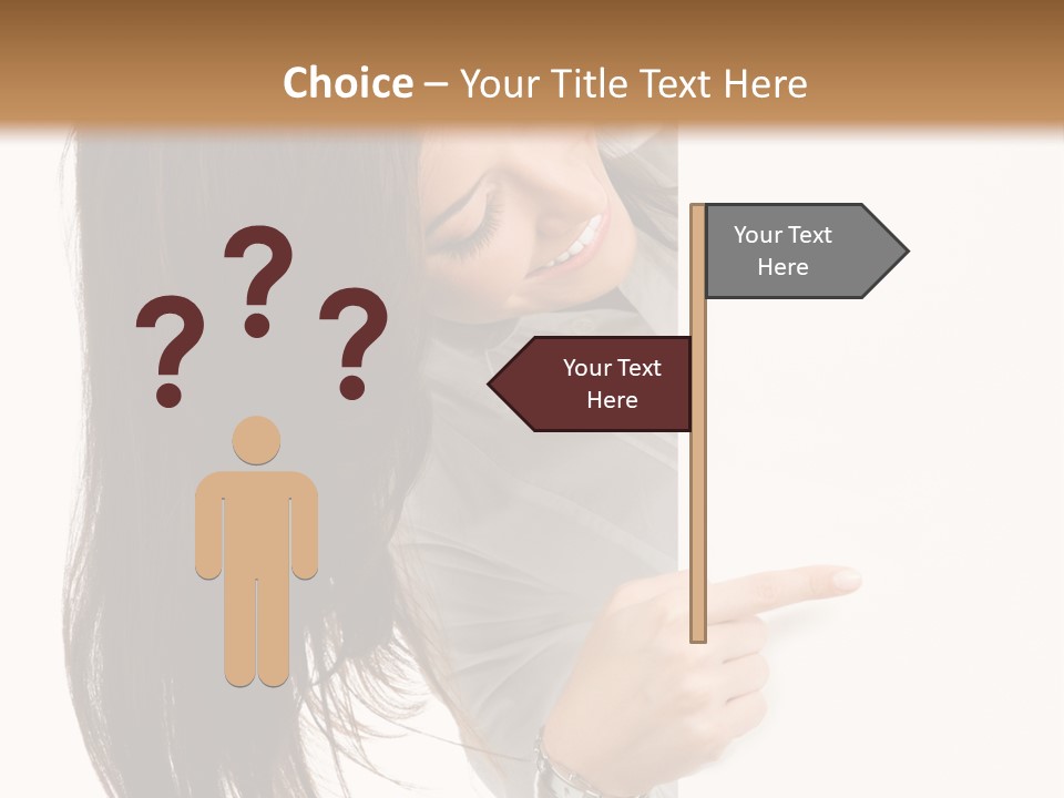 Worker Business Text PowerPoint Template