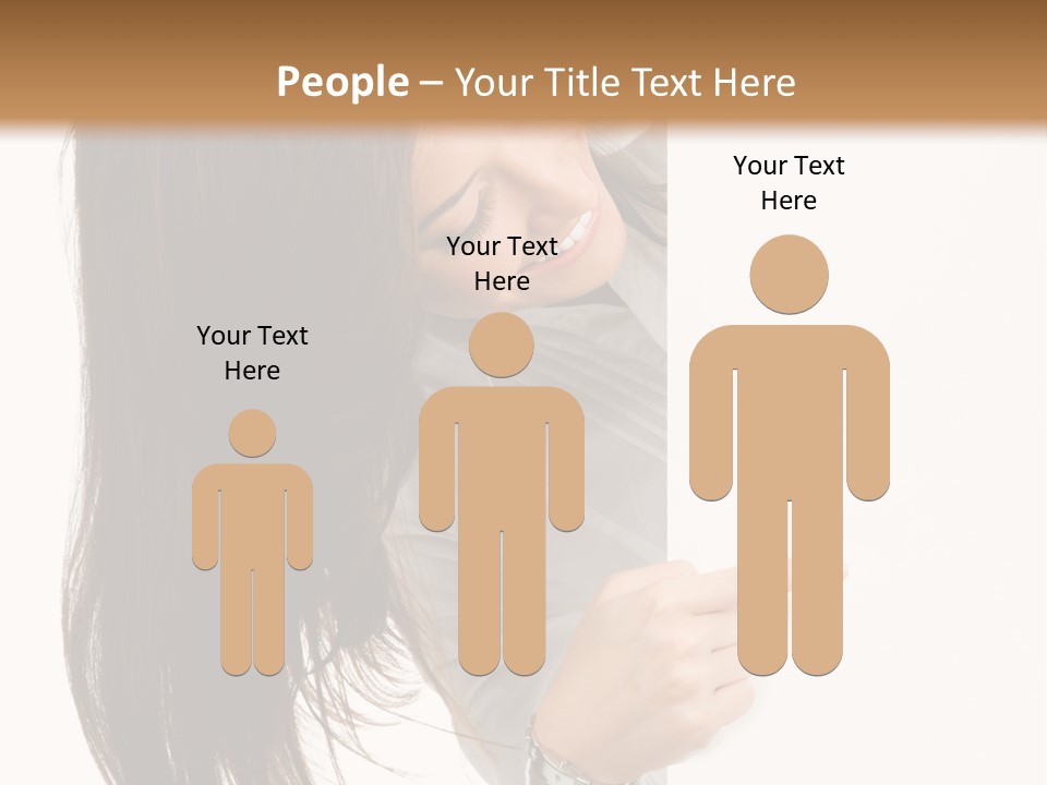 Worker Business Text PowerPoint Template