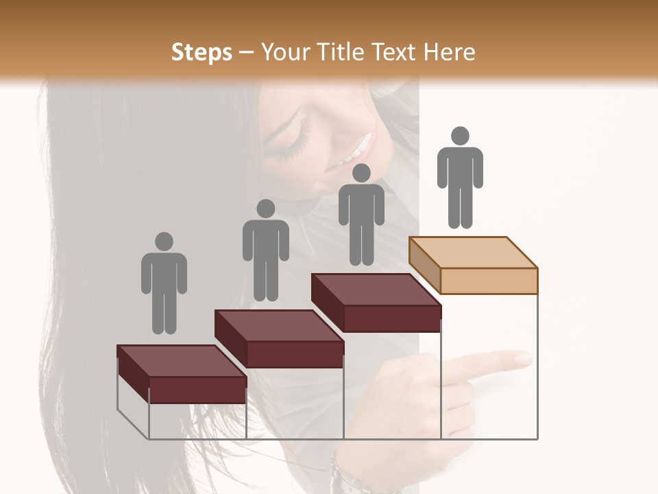 Worker Business Text PowerPoint Template
