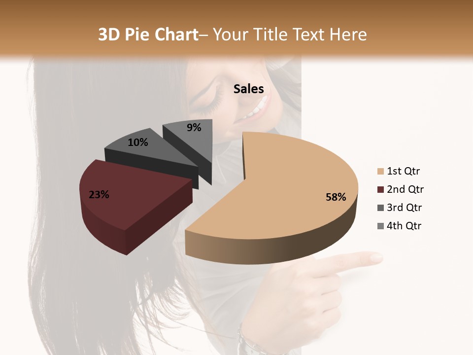 Worker Business Text PowerPoint Template