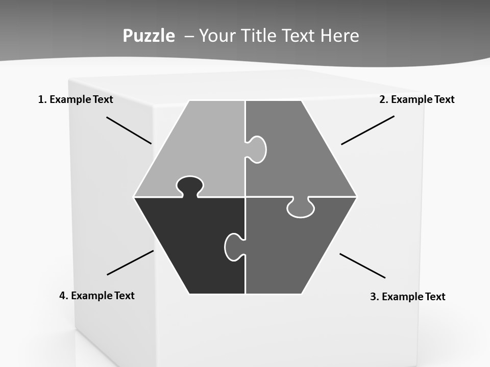 Option Paper Container PowerPoint Template