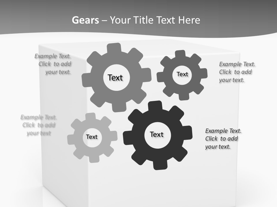 Option Paper Container PowerPoint Template