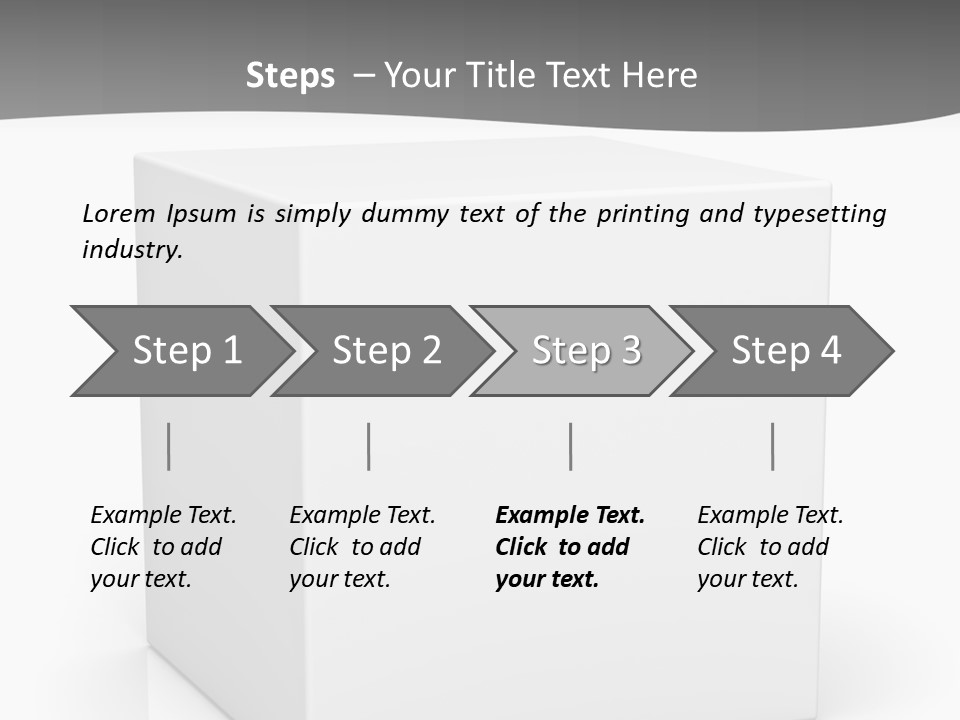 Option Paper Container PowerPoint Template