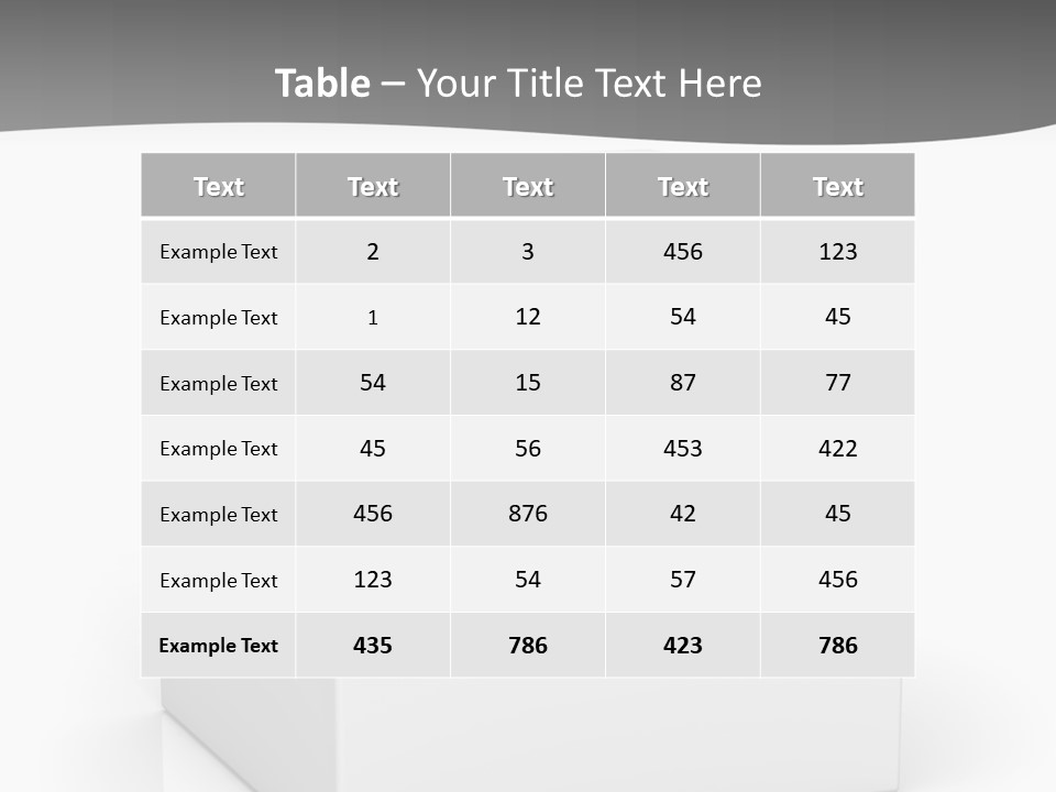 Option Paper Container PowerPoint Template
