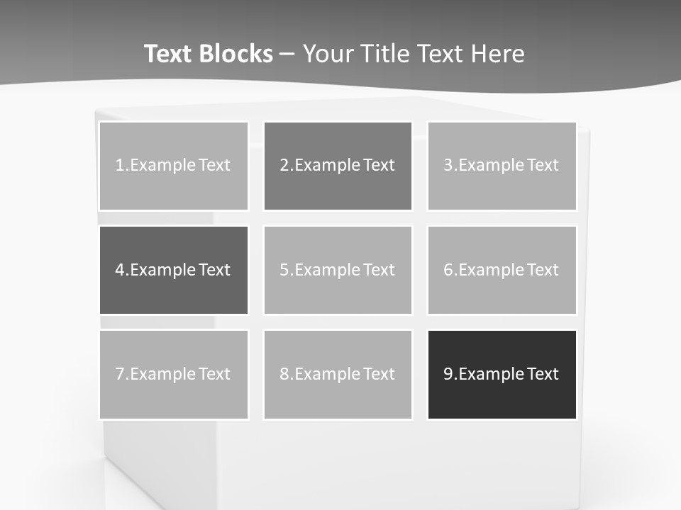 Option Paper Container PowerPoint Template