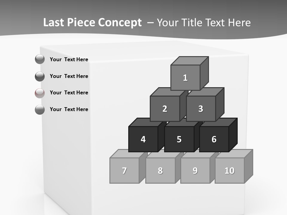 Option Paper Container PowerPoint Template