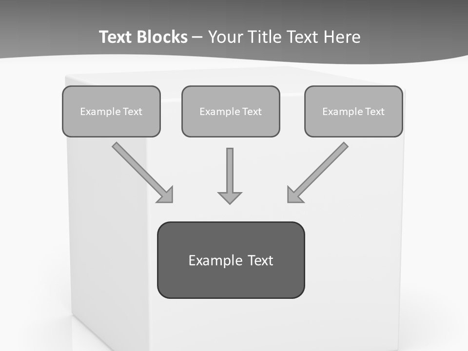 Option Paper Container PowerPoint Template