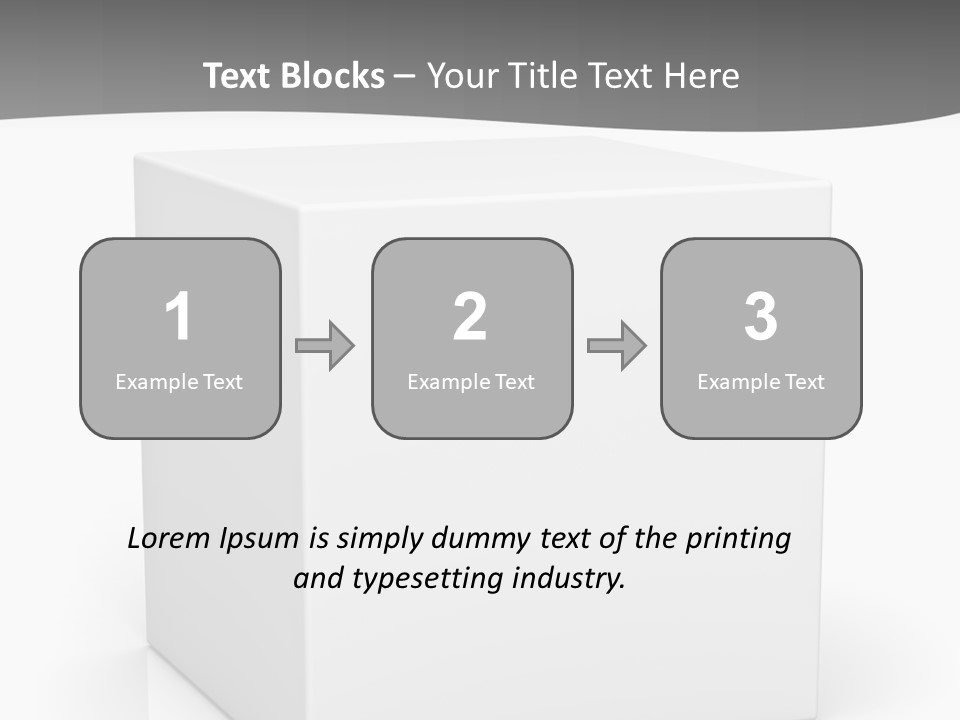 Option Paper Container PowerPoint Template