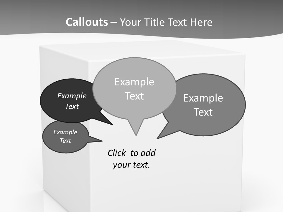 Option Paper Container PowerPoint Template