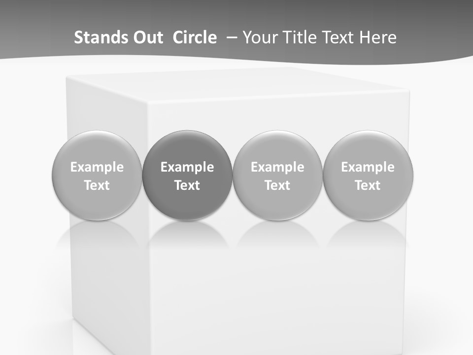 Option Paper Container PowerPoint Template