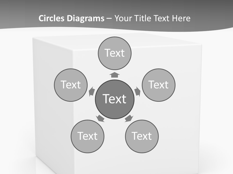 Option Paper Container PowerPoint Template