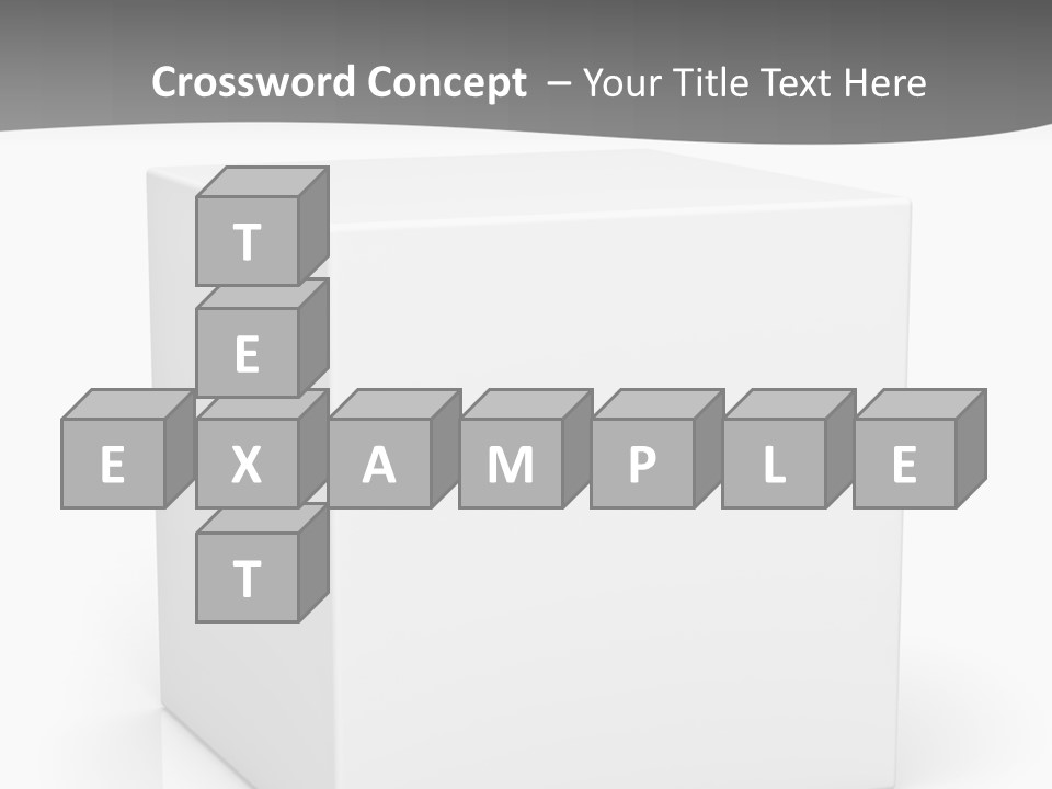 Option Paper Container PowerPoint Template
