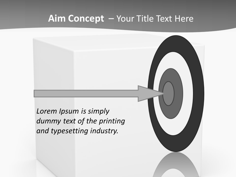 Option Paper Container PowerPoint Template